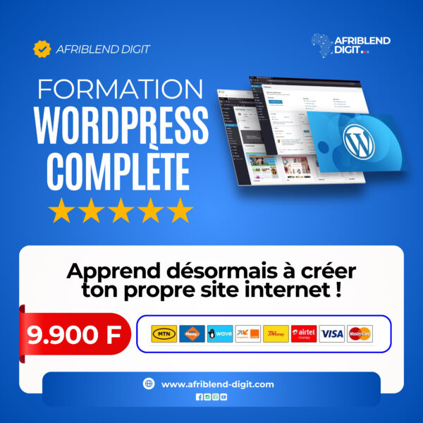 Formation complète en WordPress